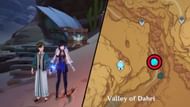 The starting location for this quest (Image via HoYoverse)